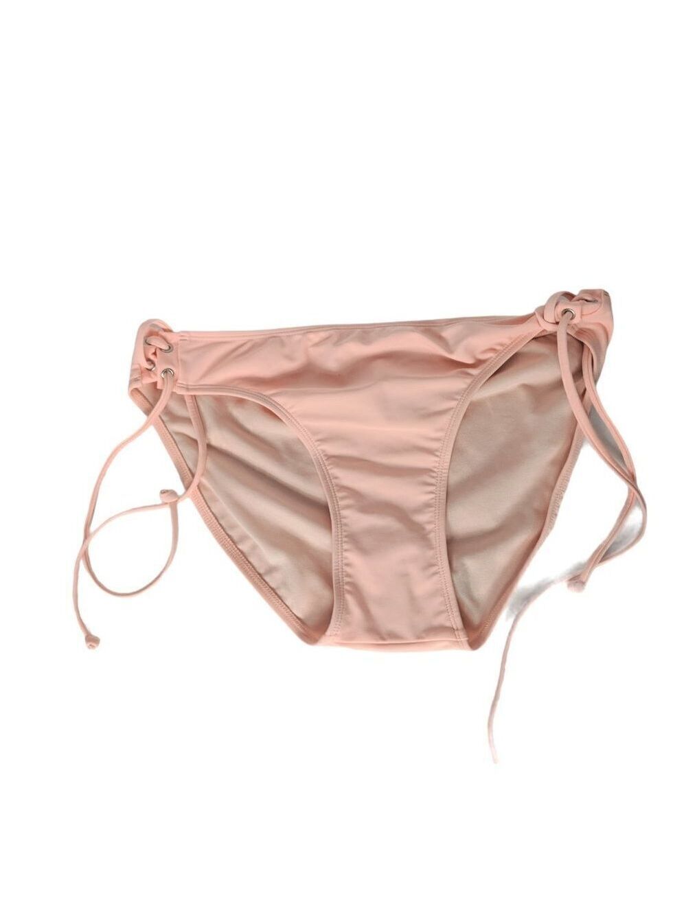 Xhilaration Orange Lace Up Side Bikini Swim Bottoms XL